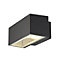 SLV Box, Anthracite, Outdoor Wall Light, Up Down Light, Box-Shaped, R7s Lamp Holder