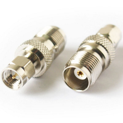 SMA Male Plug to TNC Female Adapter Converter Antenna WiFi Wireless ...