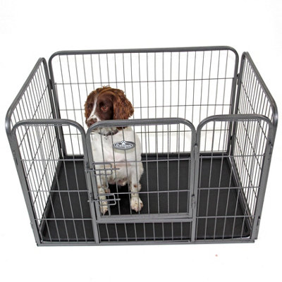 4 panel best sale dog pen