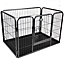 Small 4 Panel Heavy Duty Pet Playpen Cage