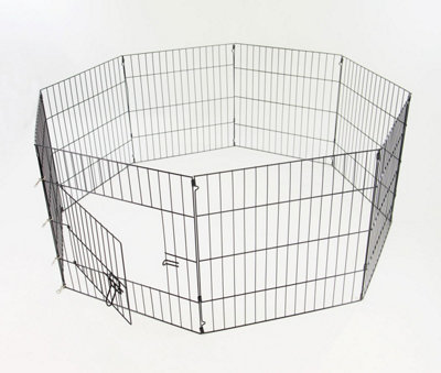 Small 8 Panel Pet Playpen Cage