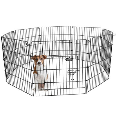 Small 8 Panel Pet Playpen Cage