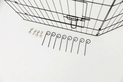 Small 8 Panel Pet Playpen Cage - 3