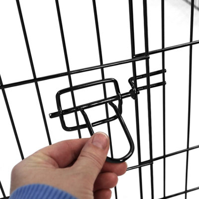 Small 8 Panel Pet Playpen Cage - 6