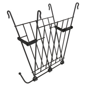 Small Animals Folding Wire Hay Rack with Treat Hanger For Rabbits, Gunea Pigs