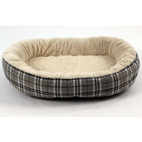 Small Deluxe Orthopaedic Soft Dog Bed With Warm Fleece Lining