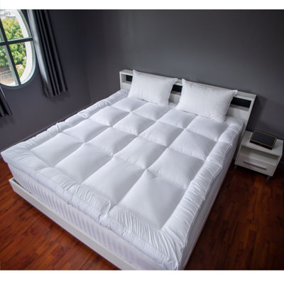 Small Double Mattress Topper 122x190x10cm Extra Thick 10cm Mattress