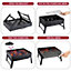 Small Folding Charcoal BBQ Grill For Travel Camping Stainless Steel Barbecue Grill