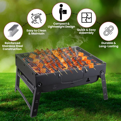 Portable 2024 bbq b&q