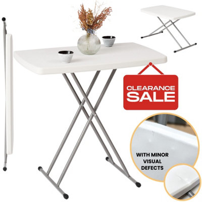 Small Folding Table with Minor Visual Defects, Lightweight, Height ...