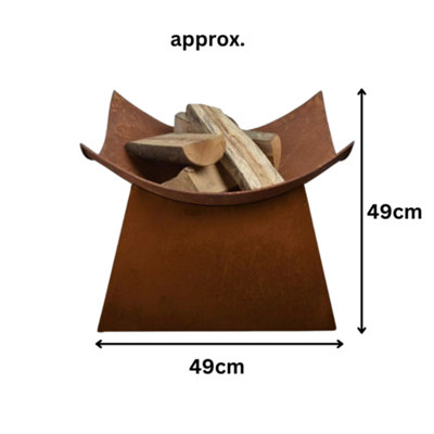 Small Garden Fire Pit Bowl Heater - 3