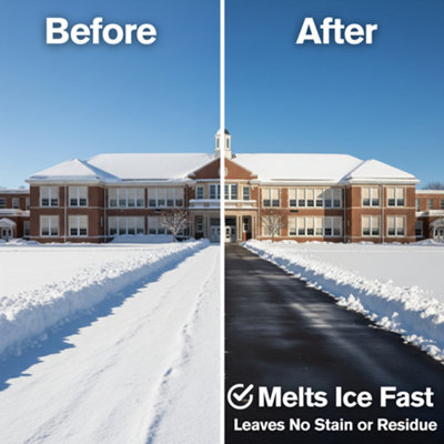 Small Grit White Rock Salt Deicing For Snow & Ice by Laeto Snow Essentials - FREE DELIVERY INCLUDED - 3