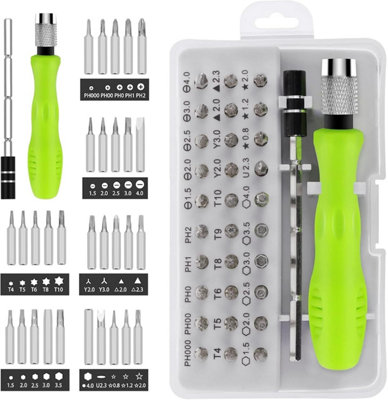 Small Screwdriver Bit Set Precision Magnetic Portable Repair Tool Kit