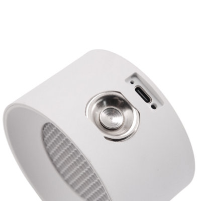 Small White LED Colour Changing Rechargeable Remote Control Wall Light