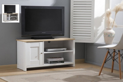 Tv stand deals white small