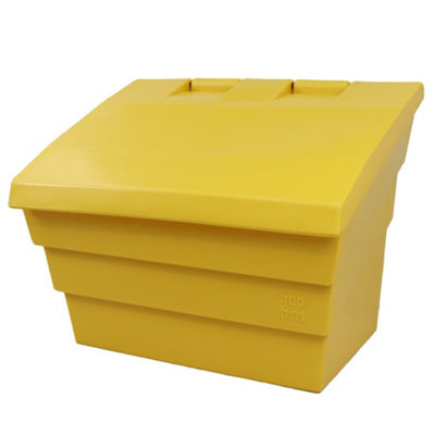 Small Yellow Grit Bin - 2 Cu Ft / 50 Kg