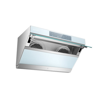 Smart 70cm Sleek Stylish black crystal Steel Chimney Cooker Hood MLB-S388W Price Comparisons | Compare The Build