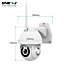 Smart CCTV Dome Camera, HD 1080p 3.6mm PTZ IP66 Wifi Outdoor Home Security IP Camera