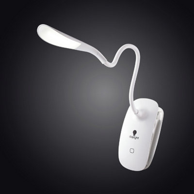 Smart Clip-On Lamp Portable Rechargeable Daylight LED Reading & Craft Light