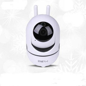Smart Eco Indoor IP Camera, Auto Tracker, Motion Sensor, Night Vision, 360 Degree Pan Tilt Zoom Two Way Audio