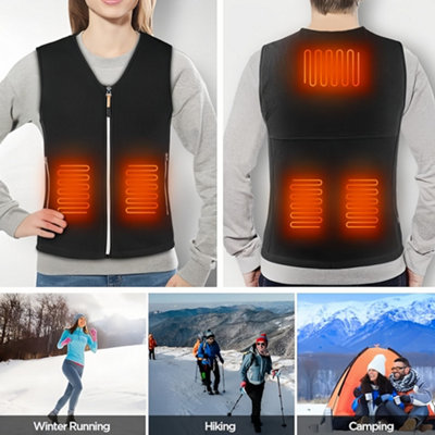 Smart Electric Heating Vest with Temperature Control M L