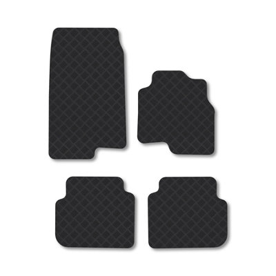 Smart ForFour (2004-2006) Rubber Car Mats Heavy-Duty Tailored Fit
