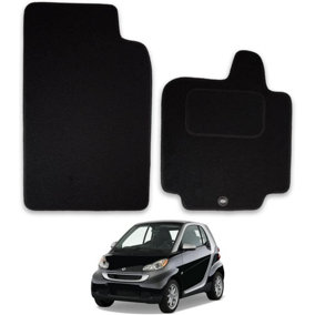 Smart ForTwo (2007-2014) Tailored Fit Carpet Floor Set Anti-Slip