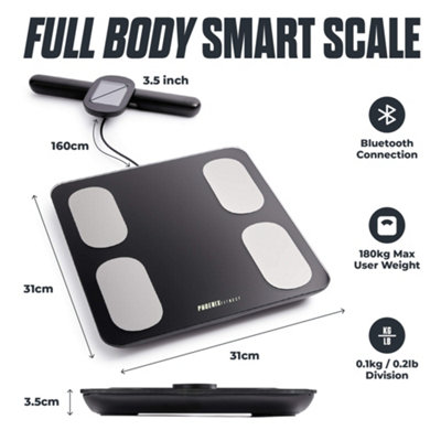 Smart Full-Body Composition Scale for Accurate Health and Fitness Tracking