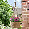 Smart Garden 20cm 8 Inch Weaver Woven Jute Hanging Pot Basket Planter Lined