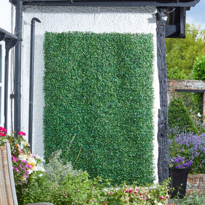 Smart Garden 60 x 40cm Boxwood Leaf Screening Panel Wall Cover Faux ...