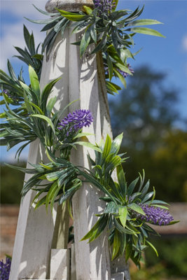 Smart Garden Artificial Lavender Garland Realistic Foliage Wedding Decoration