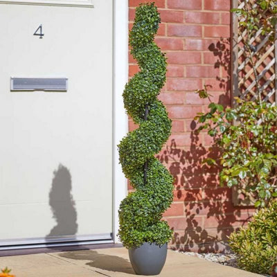 Smart Garden Boxwood Topiary Twirl 120cm Decorative Artificial 5605010