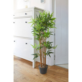 Smart Garden Faux Bamboo Houseplant Tree Decorative Artificial 120cm