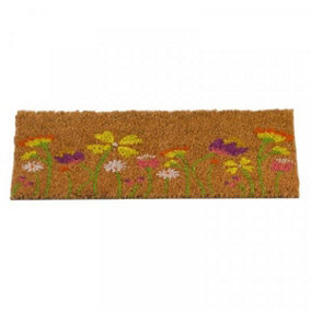 Smart Garden Meadow Flowers Floral Doormat Coir Mix Match Easy Change Mat Insert