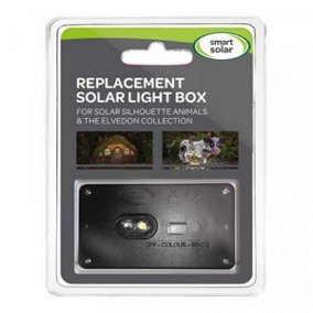Smart Garden Replacement Solar Light Box Panel For Silhouette Animals & Elvedon