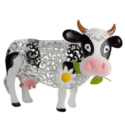 Smart Garden Solar Daisy The Cow Silhouette Light Garden Light Figure Ornament - 4