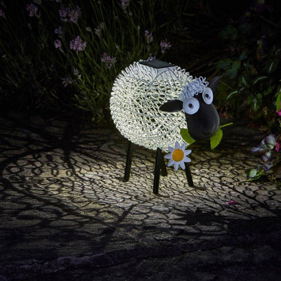 Smart Garden Solar Dolly The Sheep Silhouette Light Garden Light Figure Ornament