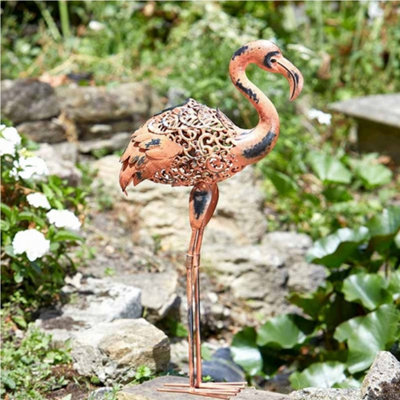 Smart Garden Solar Flamingo Silhouette Light Garden Light Figure Ornament - 3