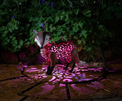 Smart Garden Solar Fox Silhouette Light Garden Light Figure Ornament