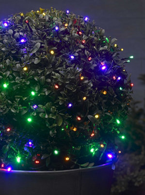 Smart Garden Solar LED 50 String Lights - Multicoloured