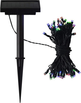 Smart Garden Solar LED 50 String Lights - Multicoloured