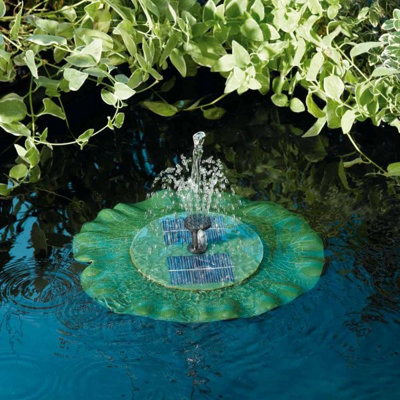 Floating pond deals lights solar