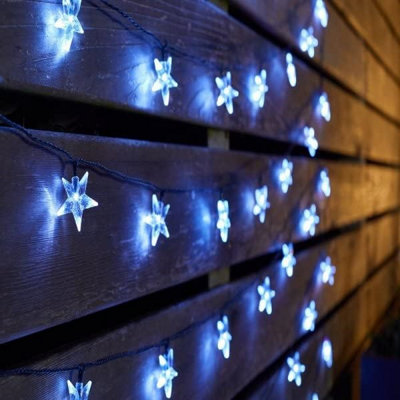 Smart Garden Solar Powered Star Ultra String Lights 100