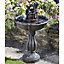 Smart Garden Solar Tipping Pail Garden Water Feature Fountain Bird Bath 1150110