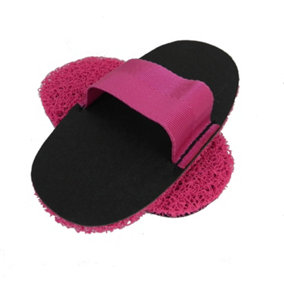 Smart Grooming Deluxe Horse Body Brush Pink/Black (One Size)
