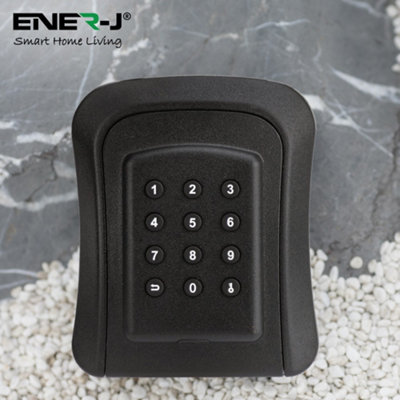 Smart Key Lock Box, Smart Key Cabinet, Bluetooth App-Controlled, IP45 Rated, Sturdy and Reliable