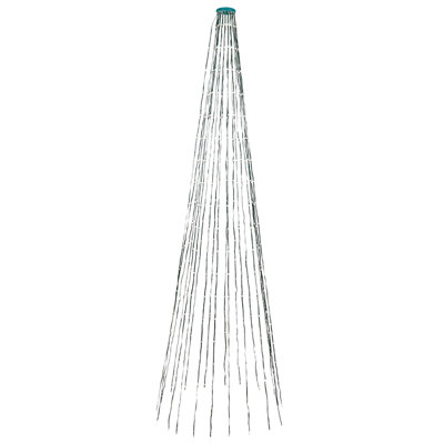 Smart LED Lighting Chain 400 Multicolour Lights with App 200 cm SAARLOQ