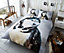 Smart Living 3D Duvet Cover With Pillowcases Polycotton Quilt Bedding Covers Comfy Breathable Comforter Cover Set - Husky