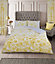 Smart Living Duvet Cover With Pillowcases Polycotton Quilt Bedding Covers Comfy Breathable Comforter Cover Set - Ochre