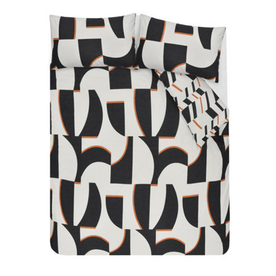 Smart Living Luxury Reversible Polycotton Easy Care Bedding Quilt Cover ...